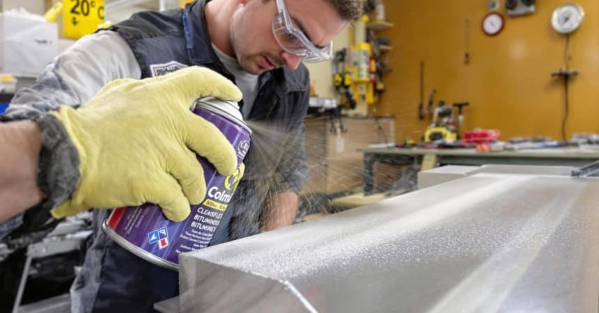 Mode d'emploi du spray bitumeux 500 ml Colmaflex translucide