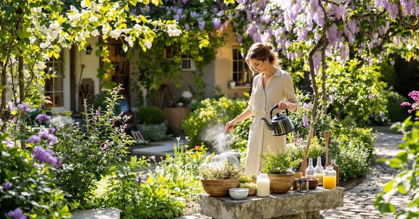Désherbant naturel efficace : méthodes écologiques pour un jardin sans mauvaises herbes